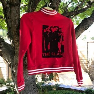 The Clash Red sweater